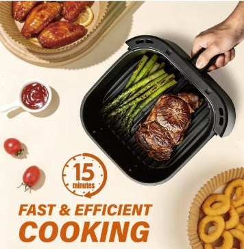 Simple Deluxe 3.2QT Visible Window Air Fryer, 1200W Compact 8-in-1 Touchscreen Air Fryer for Dorms & Apartments as a convenient small-appliance upgrade for compact air fryer meals.