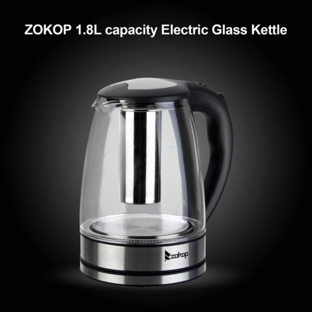 Modern 1.8L Electric Glass Kettle