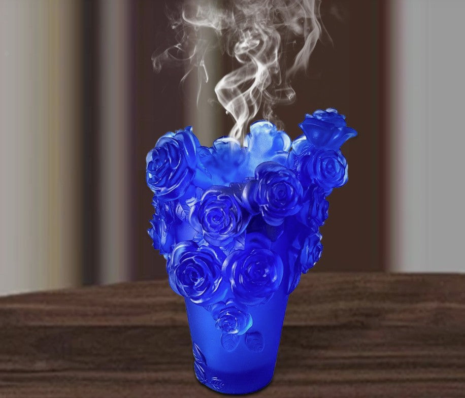 Charming Crystal Vase Incense Burner, combining fragrance and elegance to transform any corner of your home.