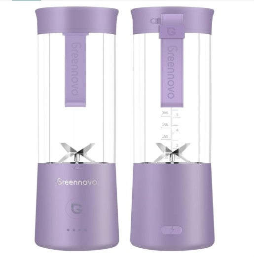 GREENNOVO Portable Blender 500ML - USB Rechargeable Personal Juicer Cup for fresh drinks anywhere