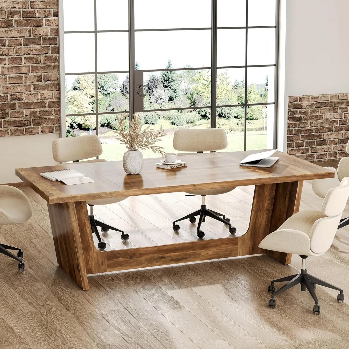 Simple Industrial Style Computer Desk/Workstation