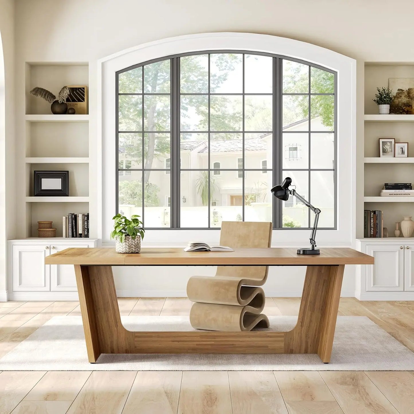Simple Industrial Style Computer Desk/Workstation