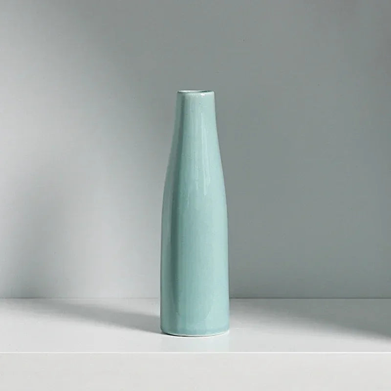 Small Ceramic Nordic Style Flower Bud Vase