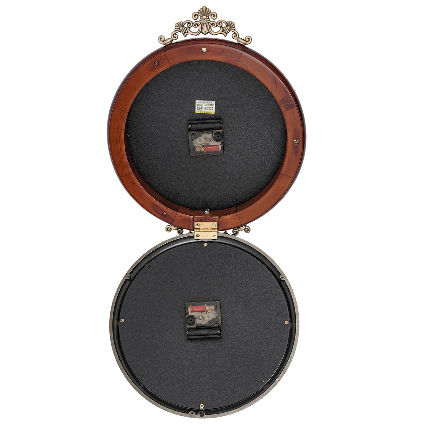 Double Sided Vintage Wall Clock