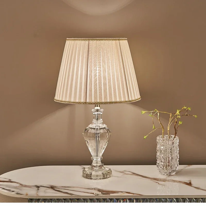Modern Luxury Crystal Table Lamp