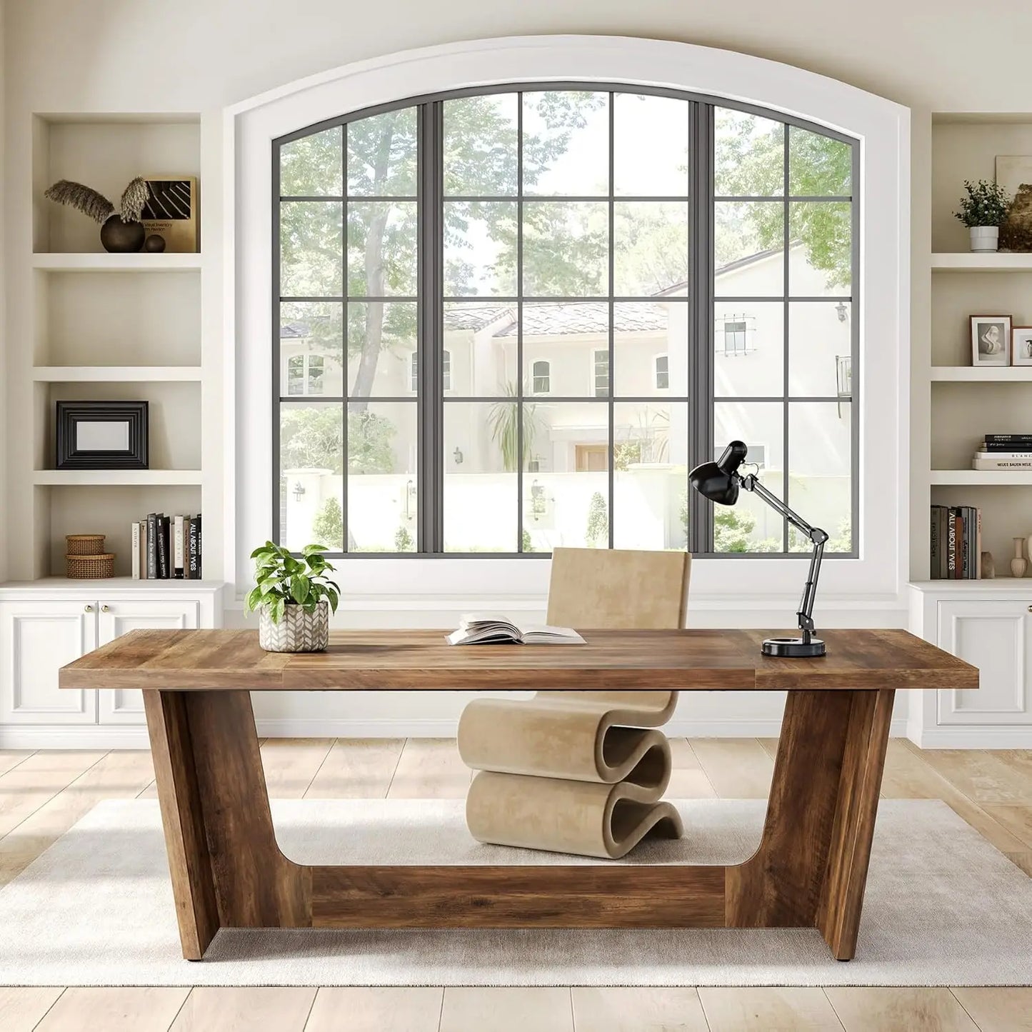 Simple Industrial Style Computer Desk/Workstation