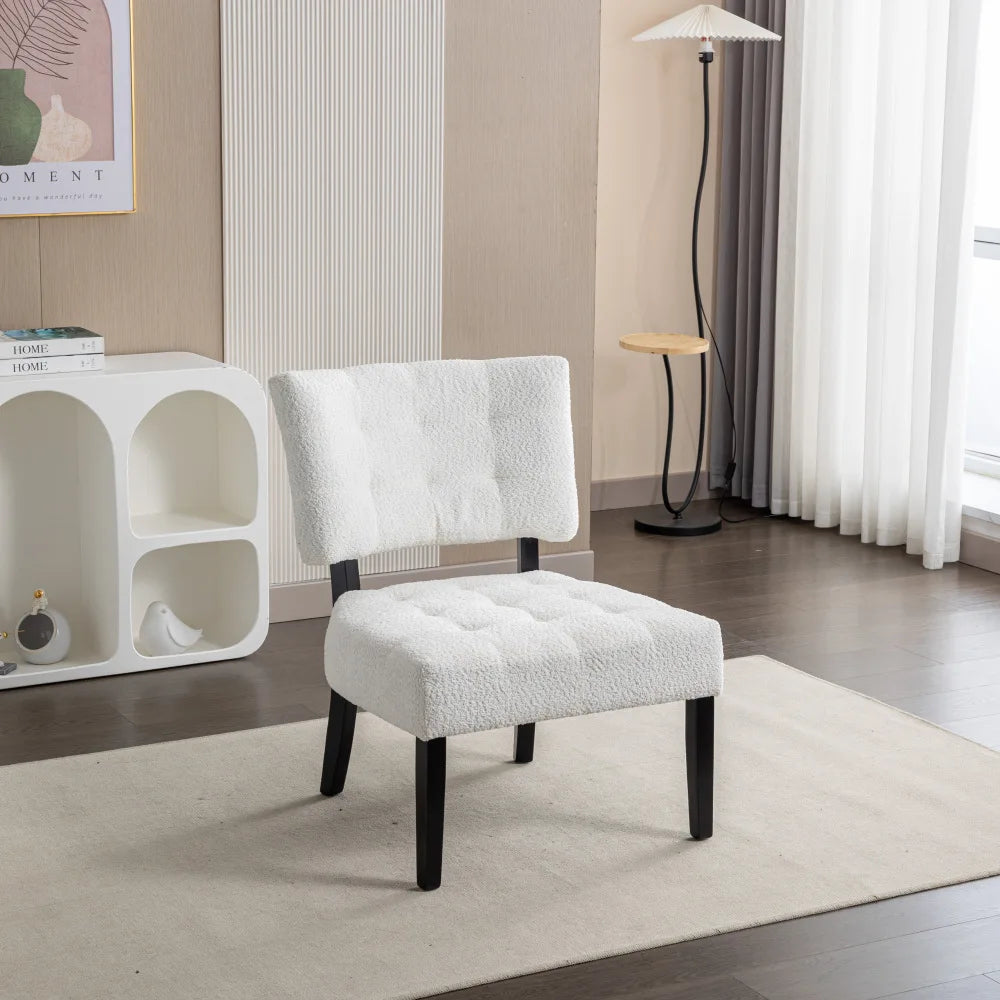 The Essena Tufted Back Oversized Accent Chair