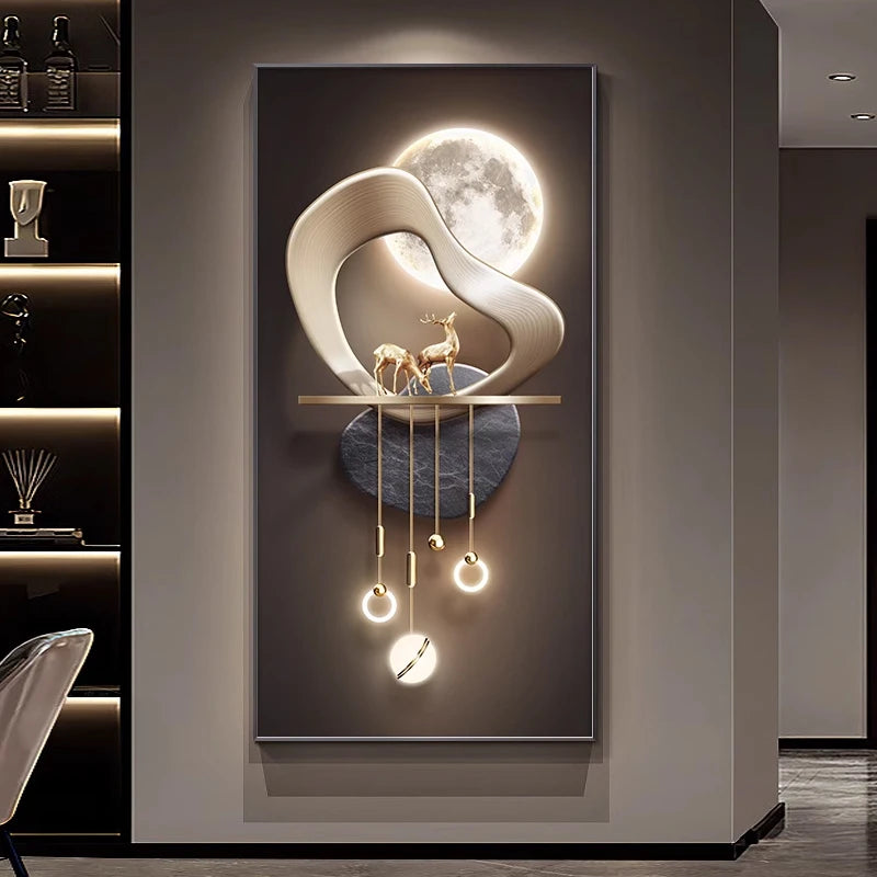 Luxury Multi-layer Three Dimensional Exquisite Painting