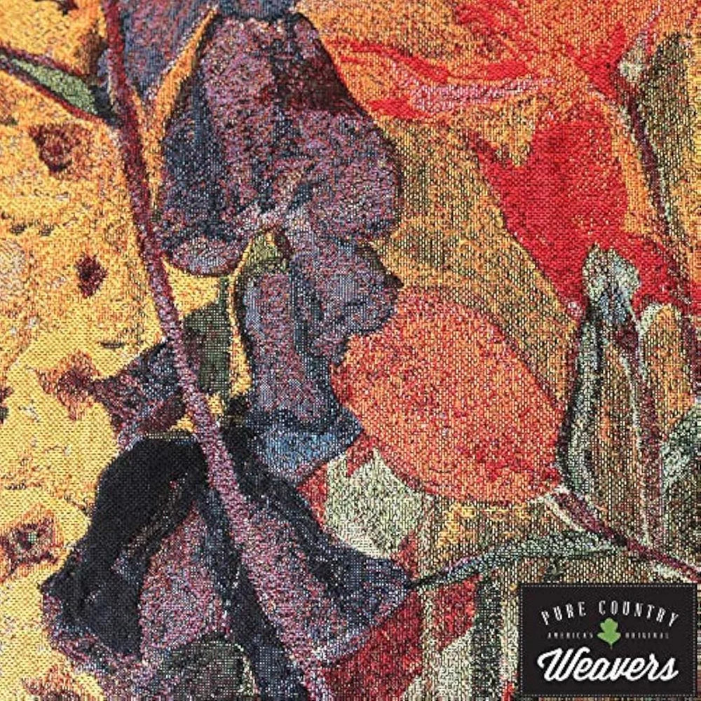 Festive Woven Tapestry Wall Hanging Art