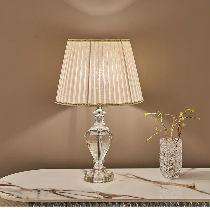 Modern Luxury Crystal Table Lamp