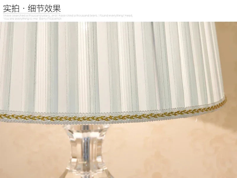 Modern Luxury Crystal Table Lamp