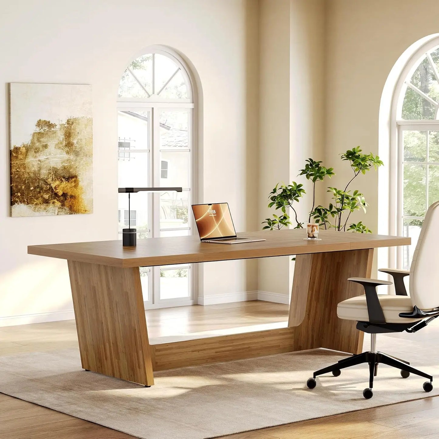 Simple Industrial Style Computer Desk/Workstation