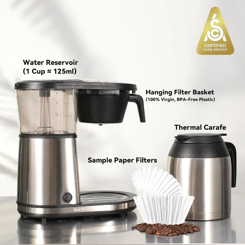 One Touch 8 Cup Drip Coffee Brewer