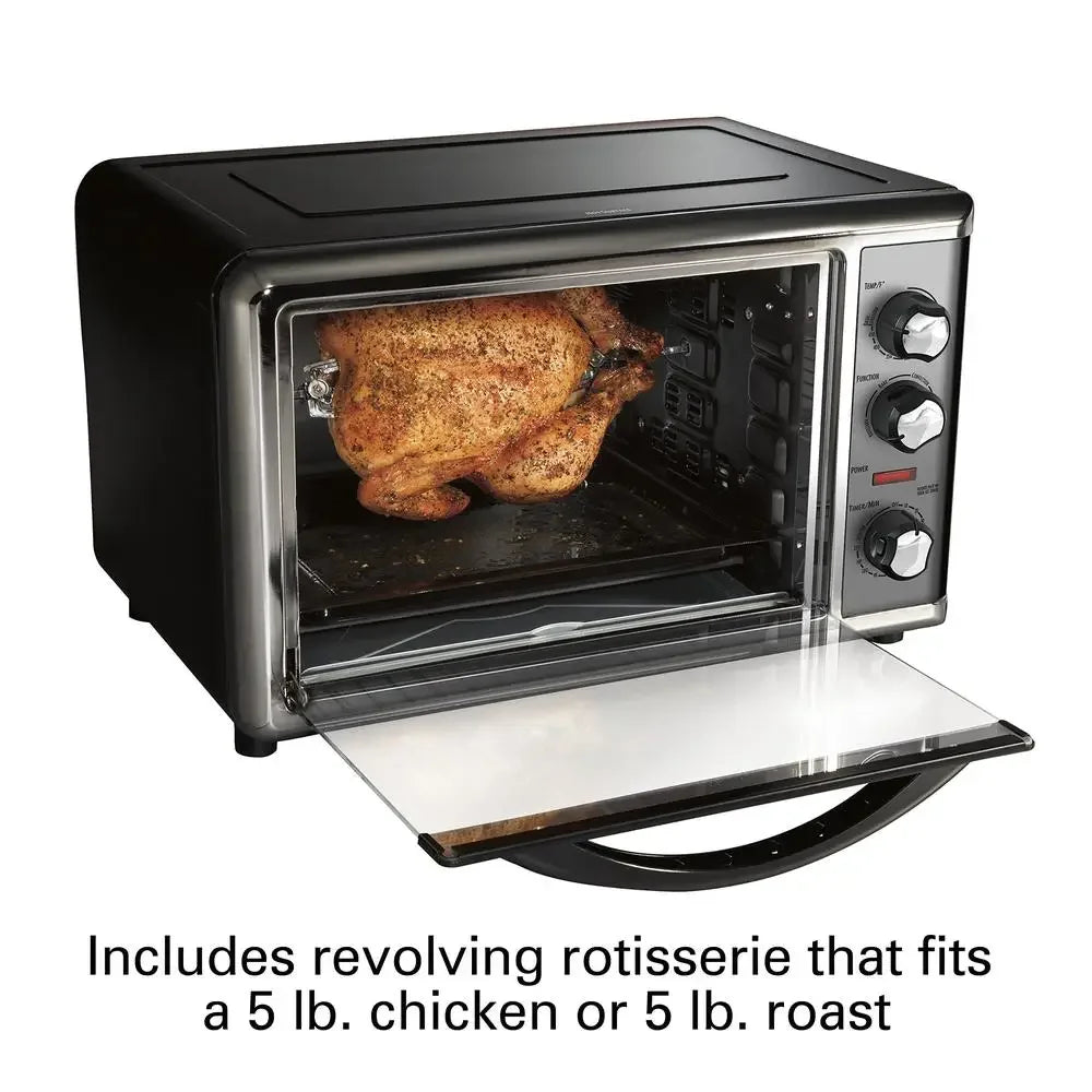 1500W Convection Toaster Oven with Rotisserie