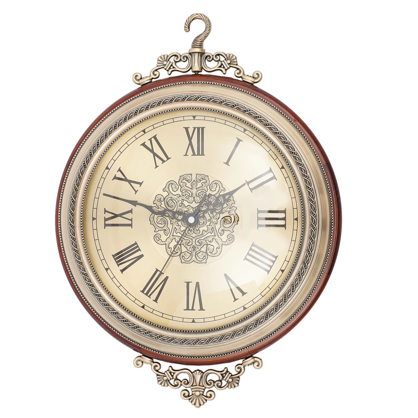 Double Sided Vintage Wall Clock