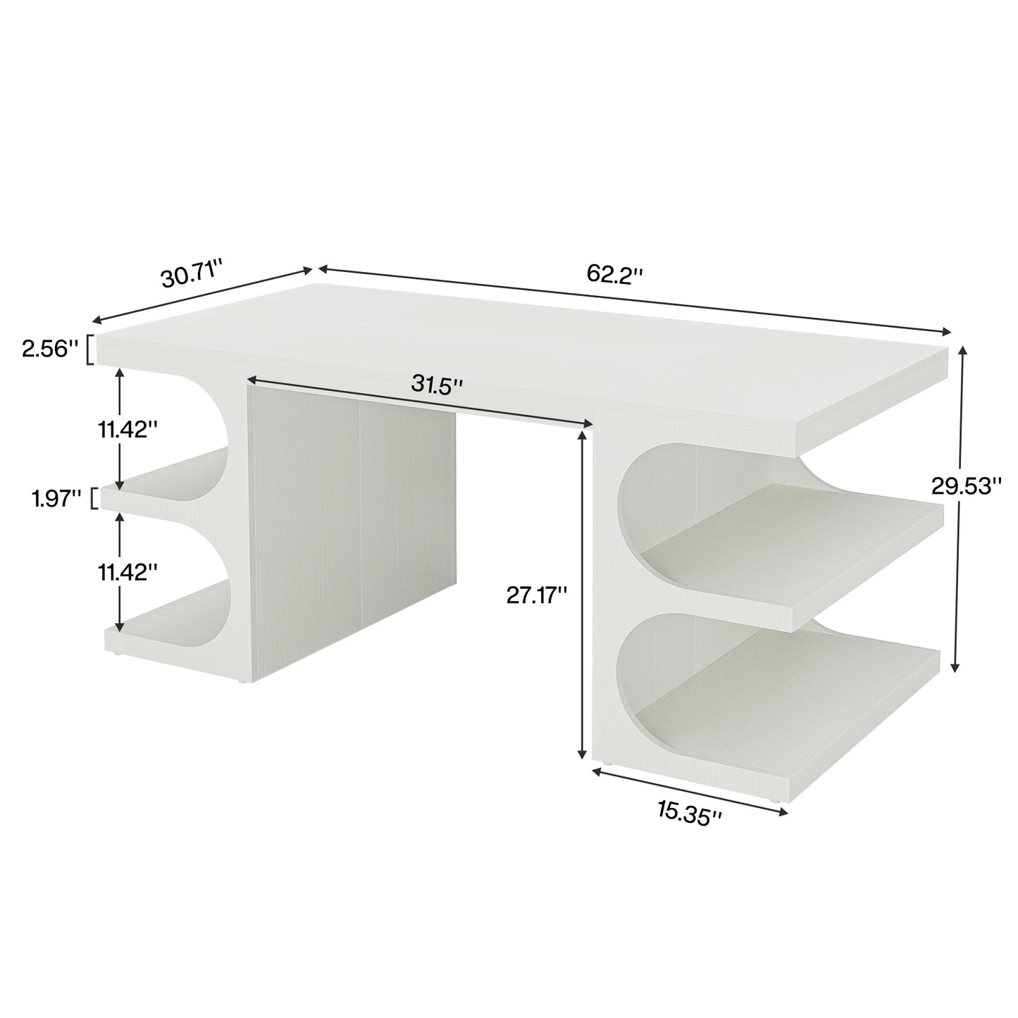 Modern Large Executive Home Office Computer/Writing Desk
Modern
