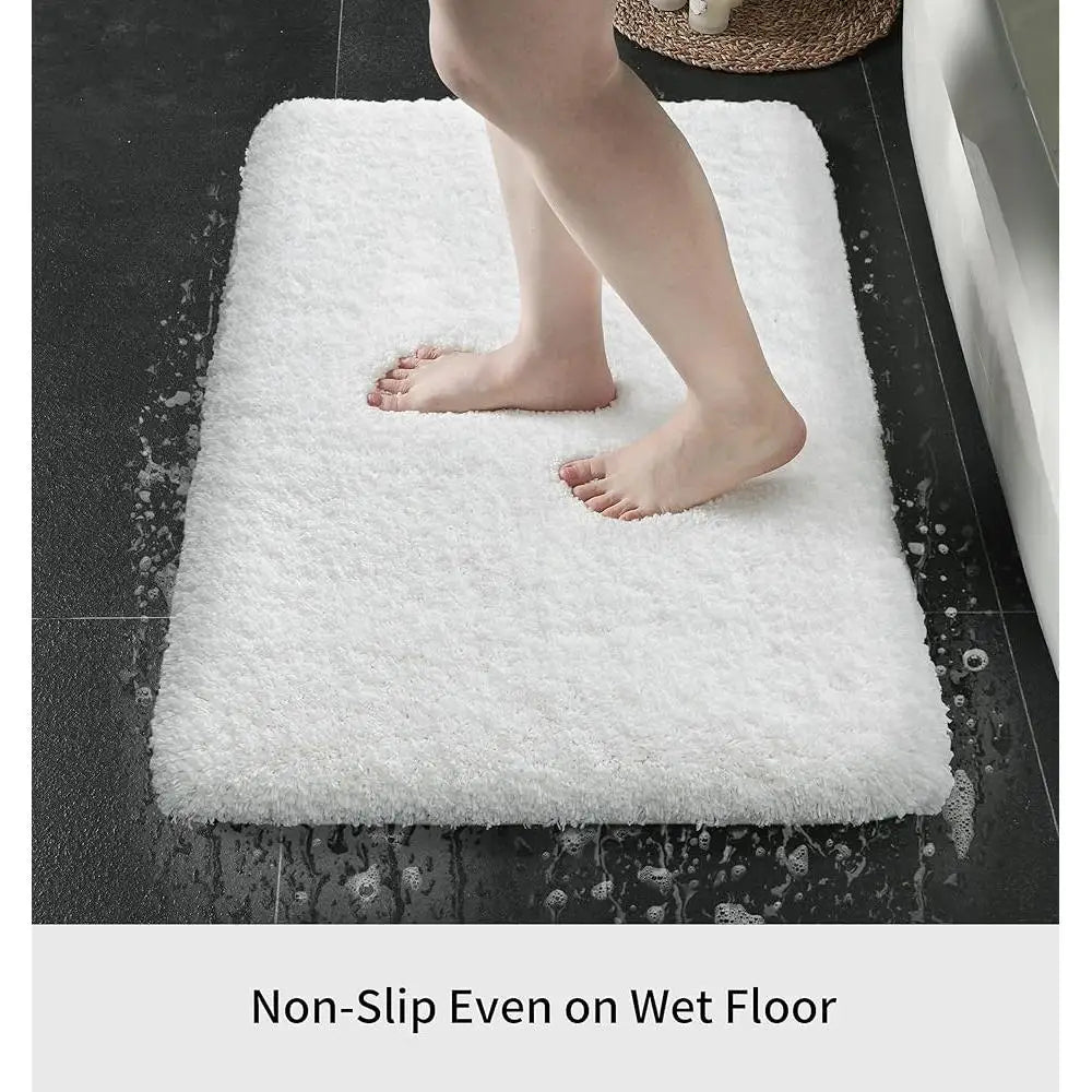 3'x2' Ultra Absorbent Plush Bath Mat