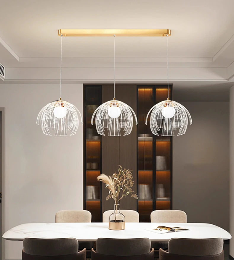 Modern 3-Head/7-Head Pendant Light Chandelier