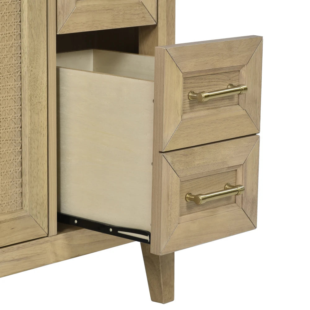 Classic & Elegant 36" Bathroom Vanity with Ceramic Sink