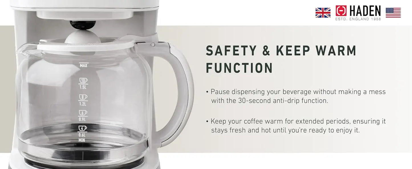 Elegant Design 12 Cup Coffee Maker & 4-Slice Toaster