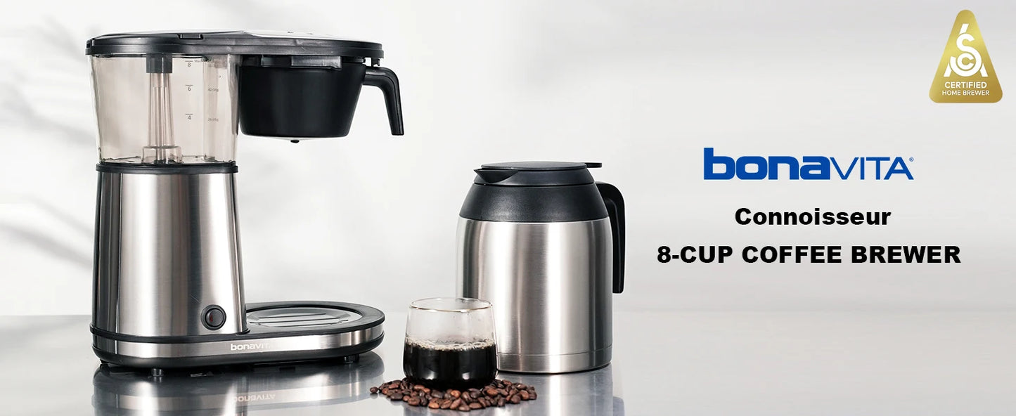 One Touch 8 Cup Drip Coffee Brewer