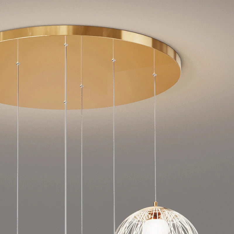 Modern 3-Head/7-Head Pendant Light Chandelier