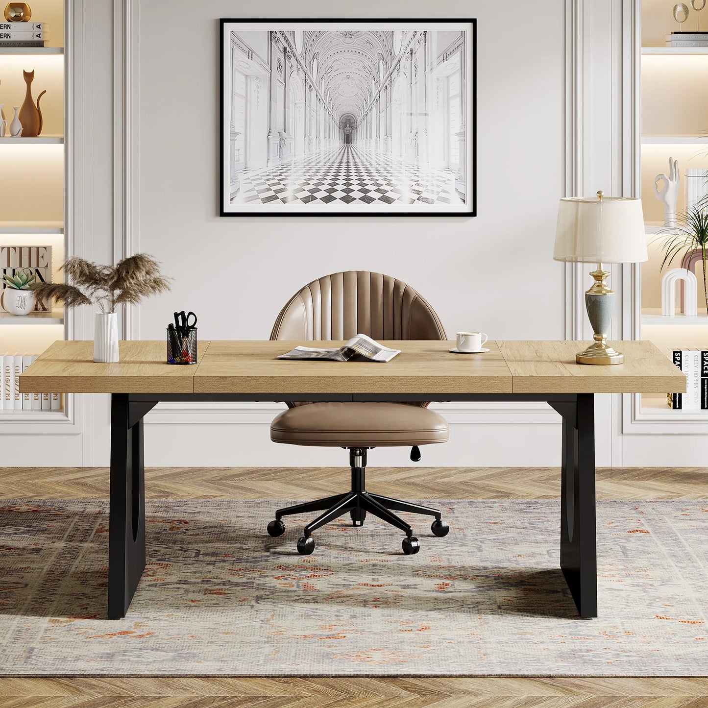 Modern Simple Style Executive Large Computer Desk
