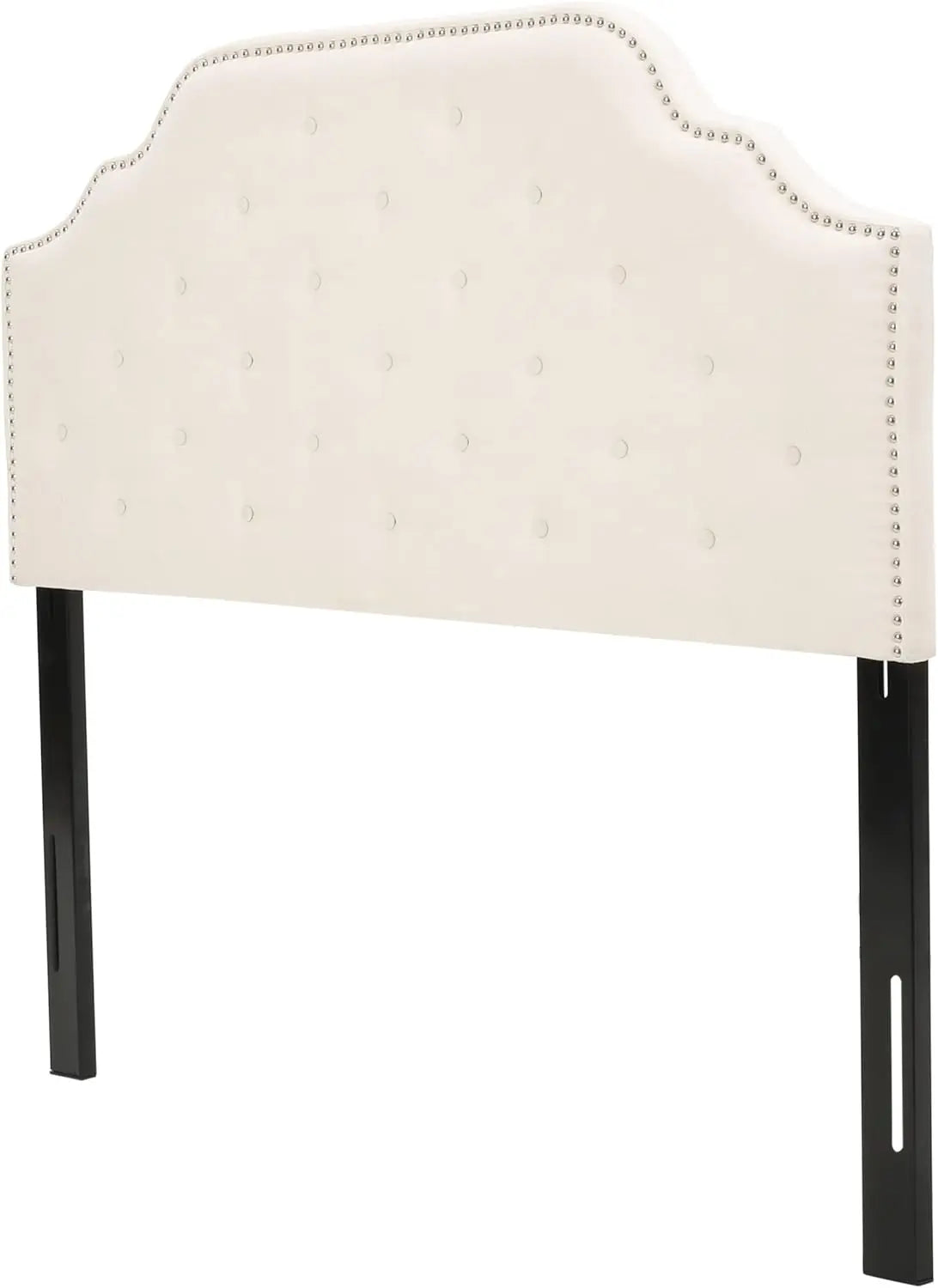 Contemporary Button Tufted Diamond Stitch Full/Queen Headboard