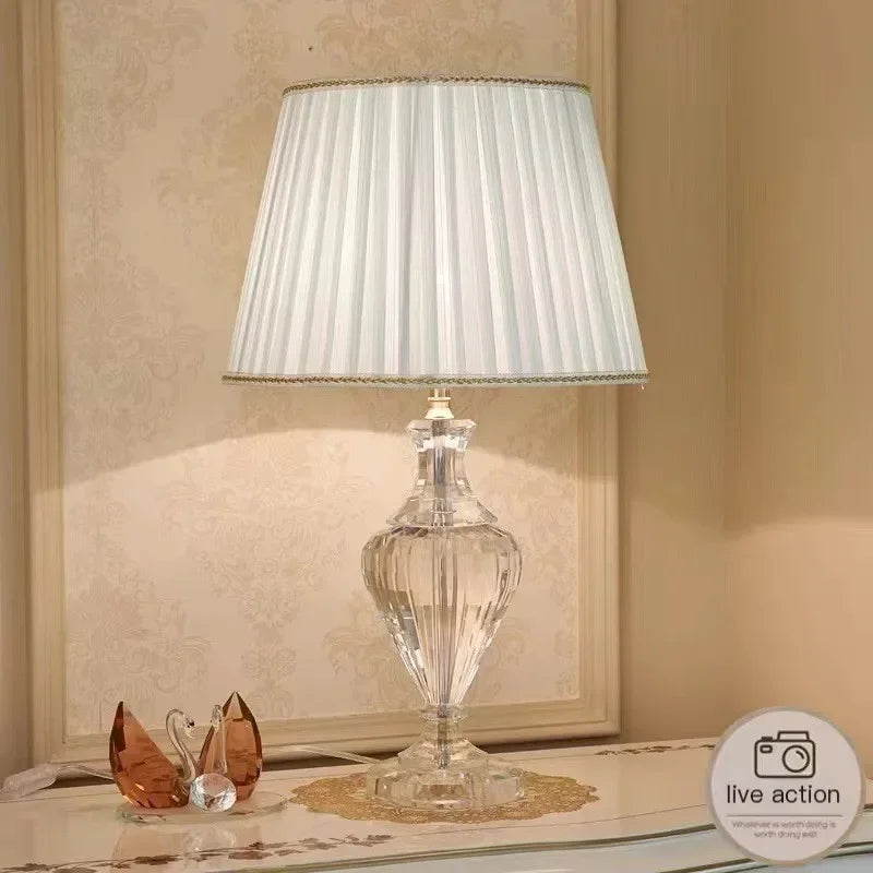 Modern Luxury Crystal Table Lamp