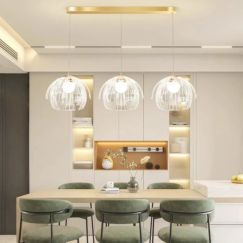 Modern 3-Head/7-Head Pendant Light Chandelier