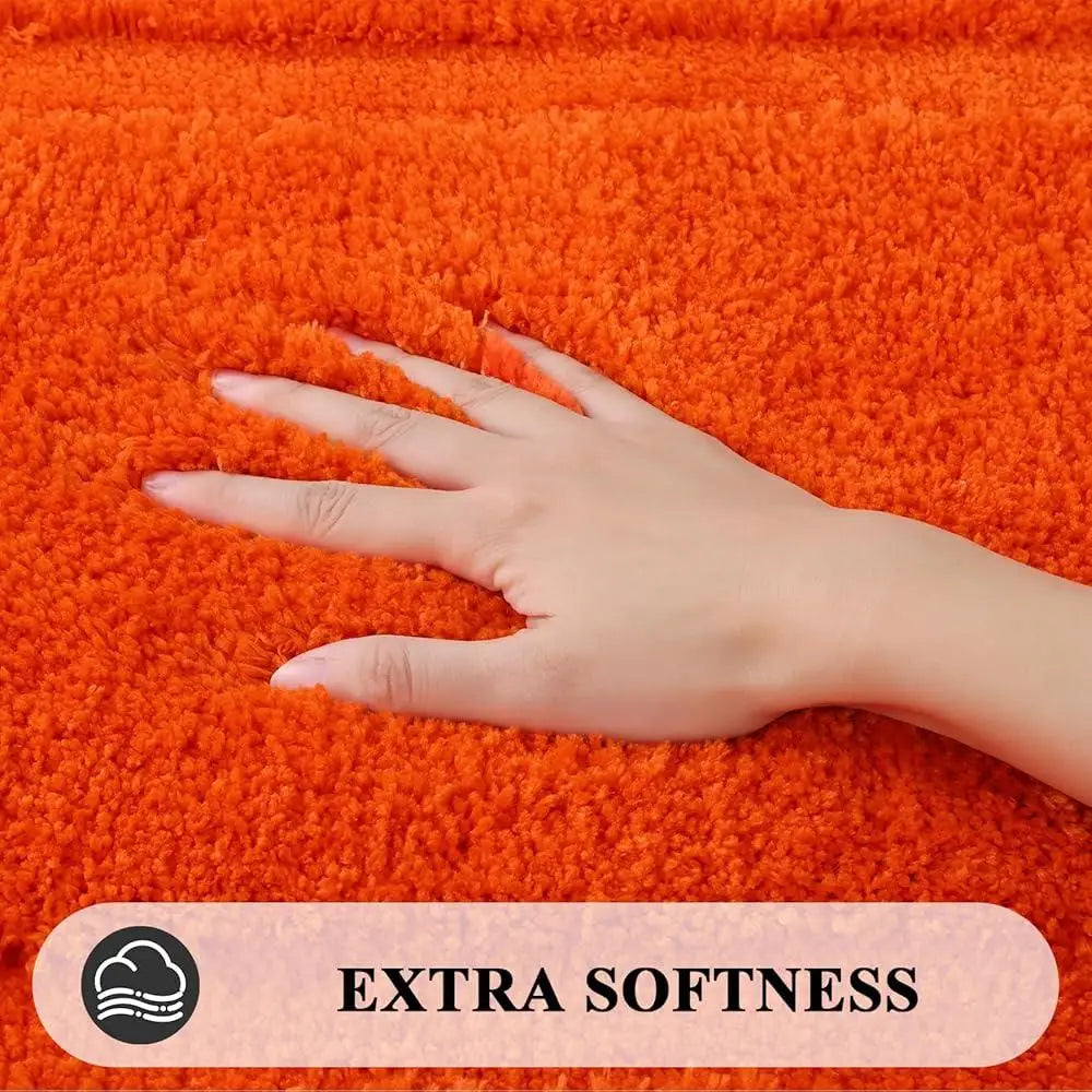 5'x2' Soft Microfiber Bathroom Runner Rug