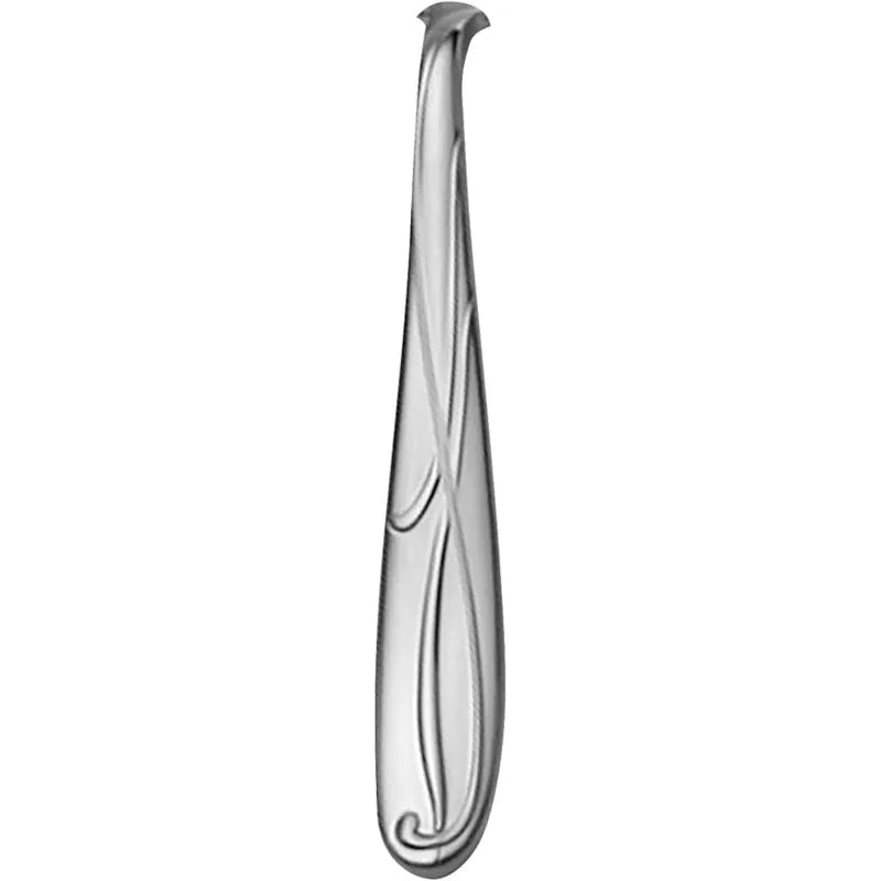 65-Piece 18/10 Stainless Steel Flatware Set For 12, 18/10 Stainless Steel Silverware With Full Service And Serving Utensils, Elegant Floral Design
