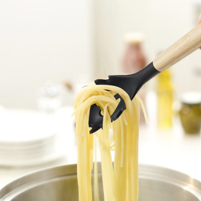 Functional 12-Piece Silicone Utensil Set featuring various tools for baking and cooking tasks.