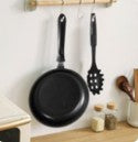 13-Piece Black Non-Stick Cookware Set with Glass Lids & Utensils for Home Kitchen, glass-lid black cookware set for everyday meals