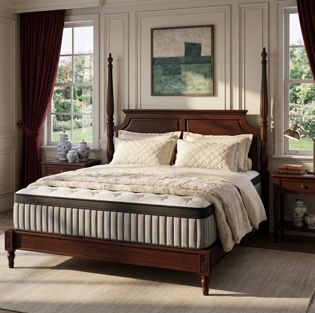 Comparison of BedStory 14-Inch Luxury Hybrid Mattress with traditional mattresses, highlighting it as a hybrid mattress for cooling.