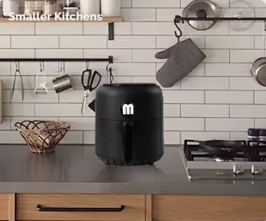 2.8QT Digital Mini Air Fryer, 1200W Compact Nonstick Air Fryer with Touchscreen & Dishwasher-Safe Basket, compact air fryer touchscreen controls