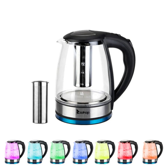 Modern 1.8L Electric Glass Kettle