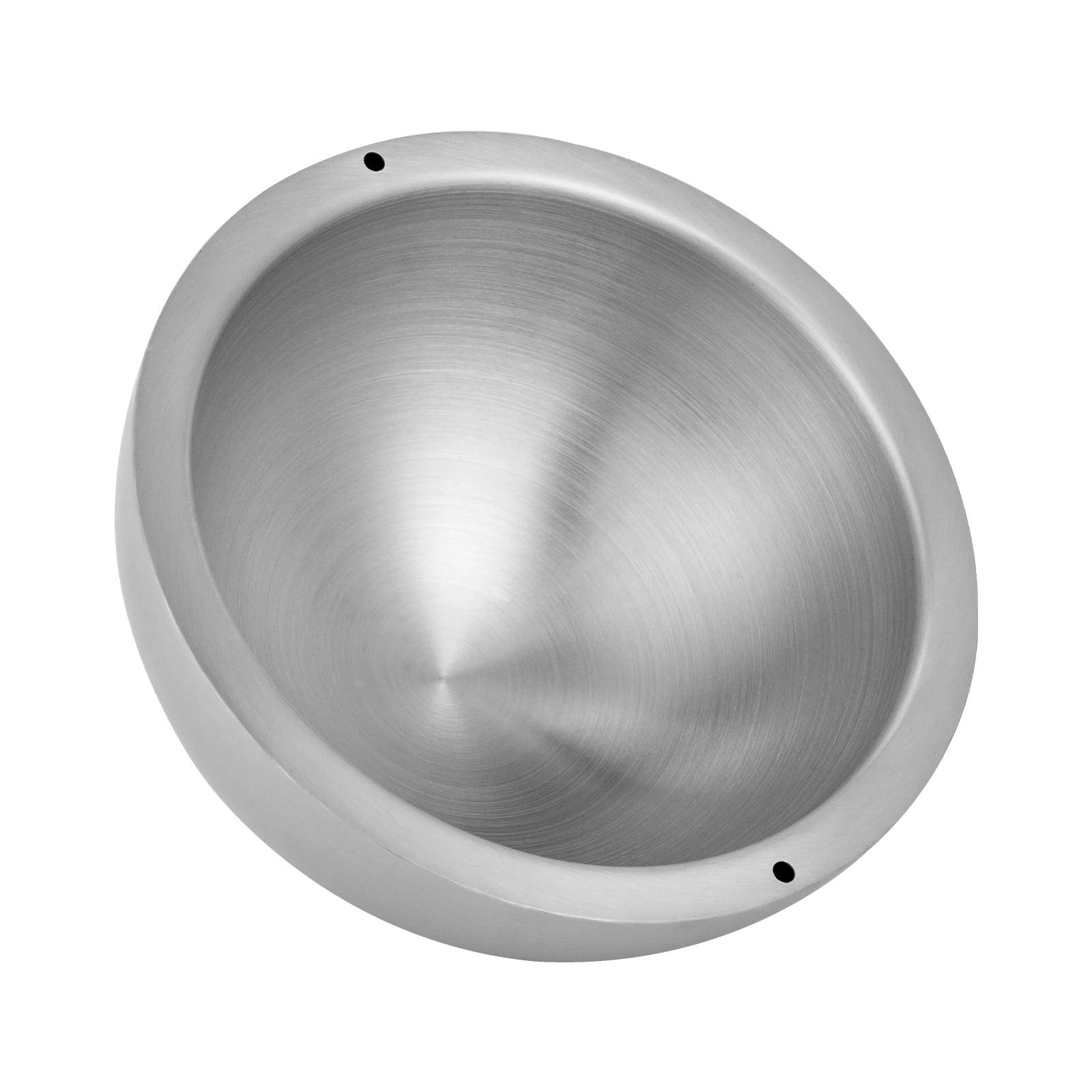 Double Wall 304 Steel Salad Bowl - this stainless steel serving bowl offers a modern design for your hot and cold dishes.