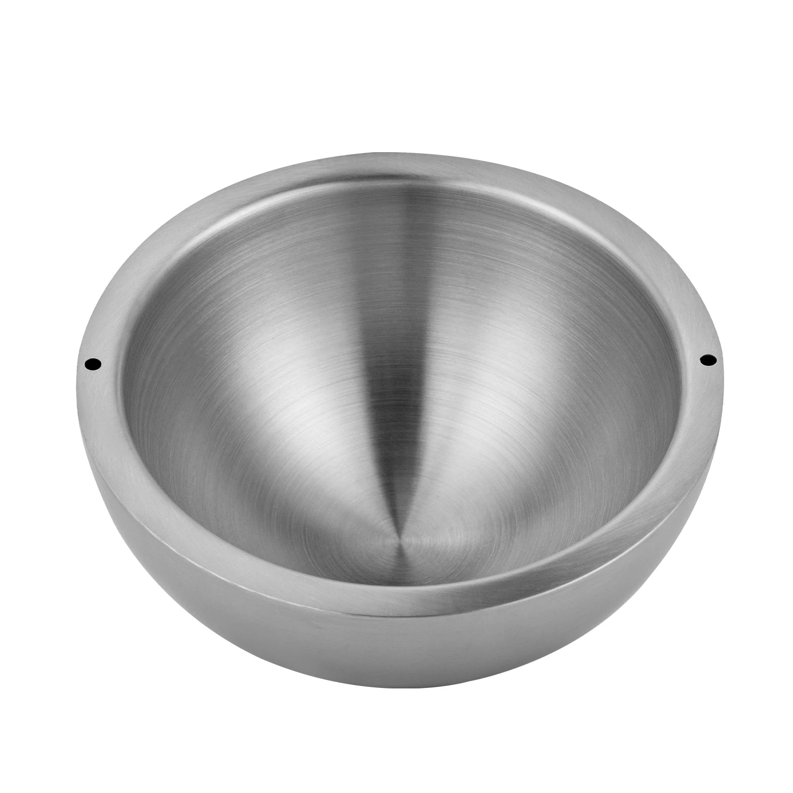 Insulated Stainless Steel Salad Bowl with Temperature Control - perfect for keeping your food hot or cold, a stylish stainless steel serving bowl.