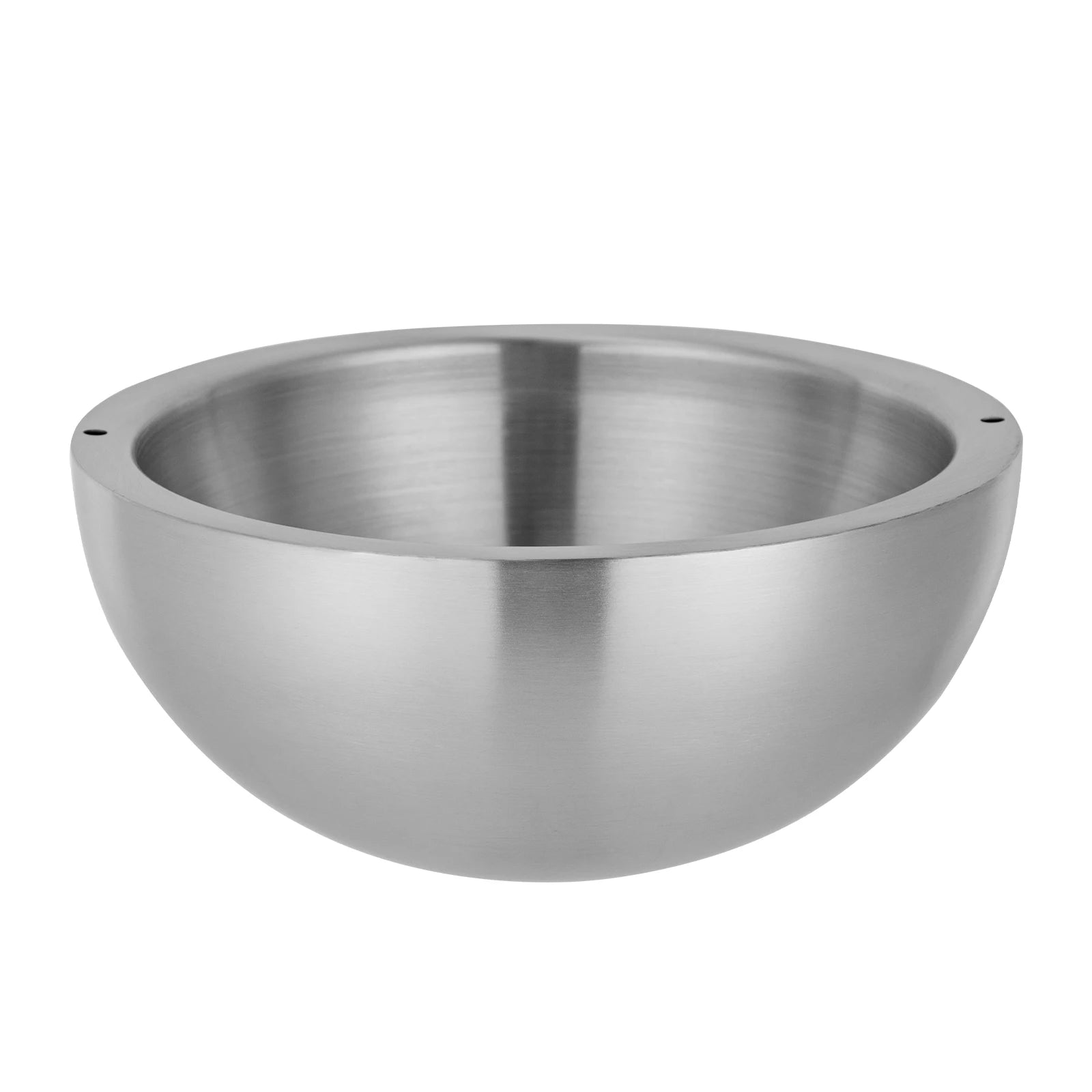 Non-slip Base Insulated Salad Bowl - modern 33.8oz stainless steel serving bowl with a scratch-resistant design.