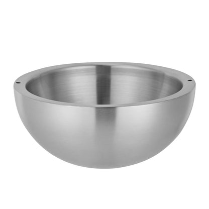 Non-slip Base Insulated Salad Bowl - modern 33.8oz stainless steel serving bowl with a scratch-resistant design.