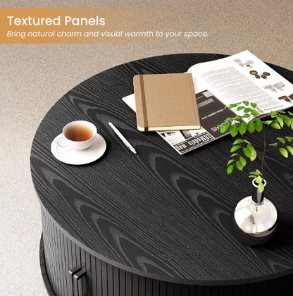 Various angles of the mid century coffee table showcasing its design – A versatile piece for any home style.