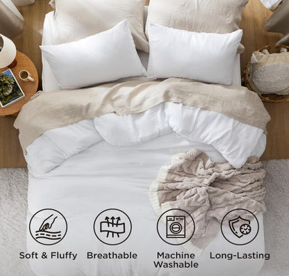 California King Comforter Set – Beautiful styling tip with warm lighting enhancing the deep green hue.