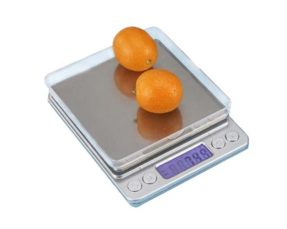 3000g Digital Kitchen Scale, 0.1g Precision Stainless Steel digital kitchen scale measuring up to 3000g