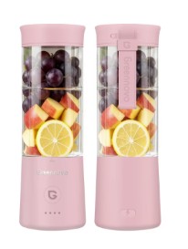 GREENNOVO Portable Blender 500ML - USB Rechargeable Personal Juicer Cup with secure magnetic safety switch