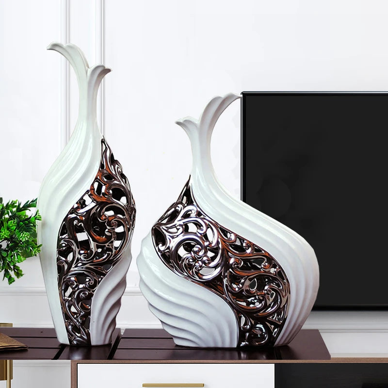 European Style Handcrafted Ceramic Wedding Decor