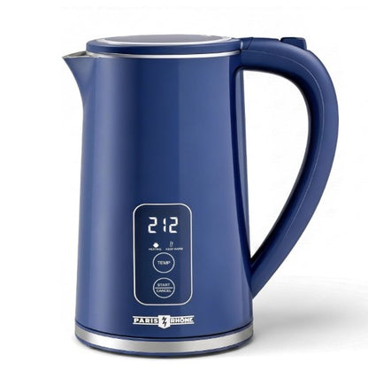 1.7L Temperature Control Electric Kettle with 6 Presets, LED Display & 4-Hour Keep Warm, temperature control electric kettle with stainless steel interior