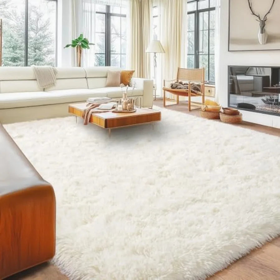 Ultra Soft & Fluffy 8' x 10' Shag Area Rug