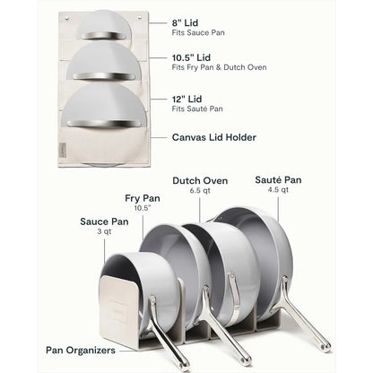 Ceramic Non-stick 12-Piece Cookware Set