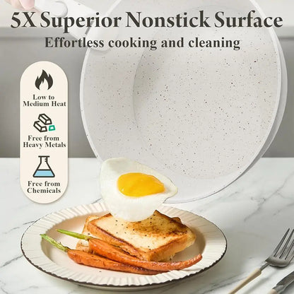 19-Piece Non-Stick Ceramic Cookware Set